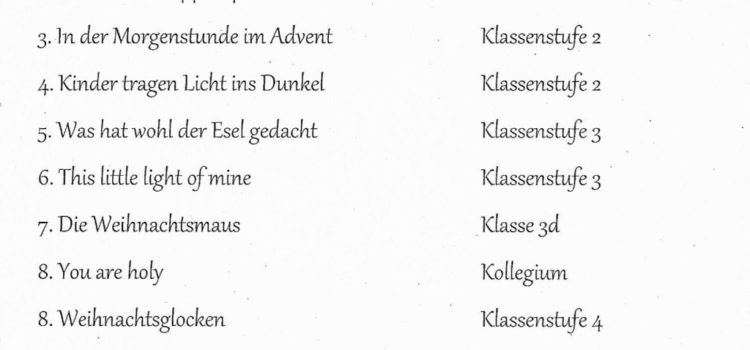 Monatskreis Weihnachten Monatskreis Weihnachten